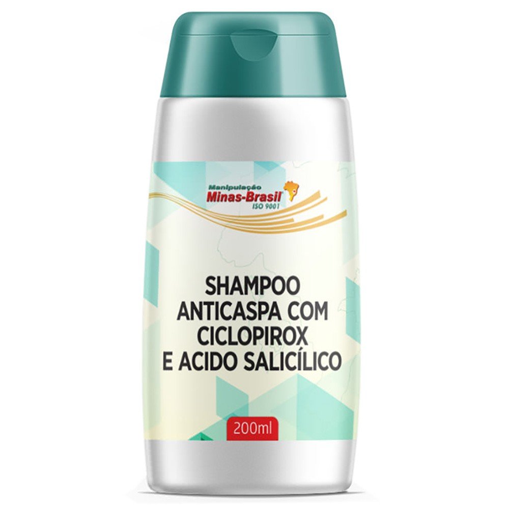 Comprar Shampoo Anticaspa com Ciclopirox e Acido Salicílico